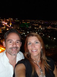 Val and Jonathan on the Strip