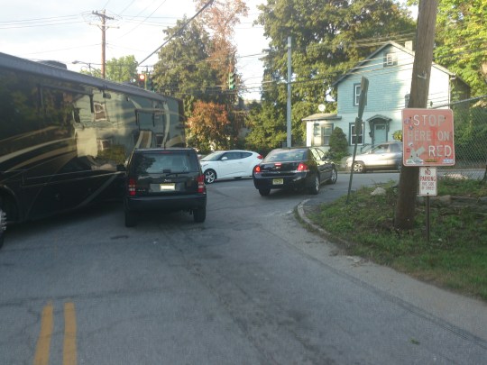 First day of our trip, this happened.